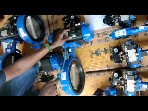 Physical checking and testing of valve due to flood waters