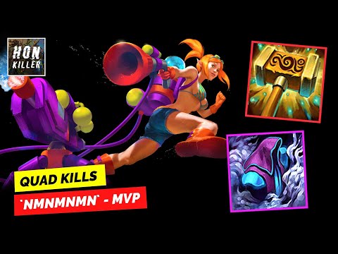 HoN Engineer MOCK OF BRILLIANCE with ASSASSIN'S SHROUD - MVP