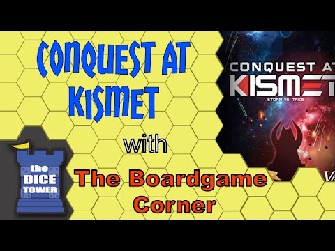 Boardgame Corner (Dice Tower) Reviews: Conquest At Kismet