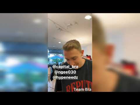 Capital Bra geht mit Kalazh und NGEE in München shoppen