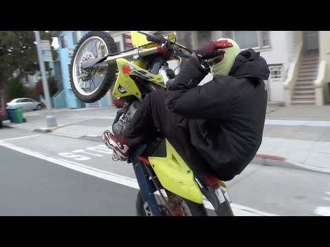 San Francisco Bikelife (bikes up guns down)