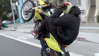 San Francisco Bikelife (bikes up guns down)