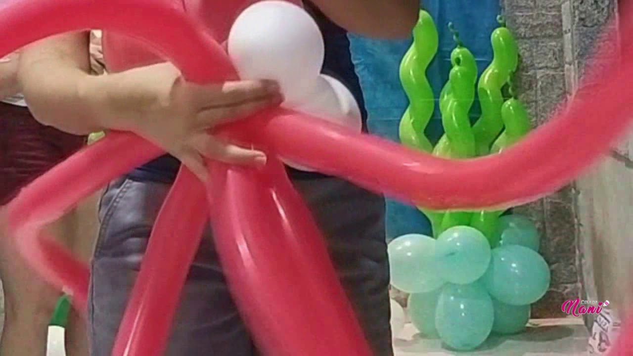 Decorando festa gastando pouco FUNDO DO MAR