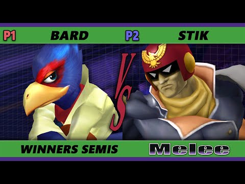 S@X 440 Winners Semis - Bard (Falco) Vs. Stik (Captain Falcon) Smash Melee - SSBM