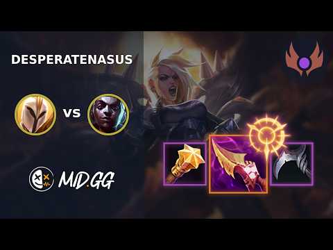 MID.GG: [ DesperateNasus ] Kayle MID vs Ekko | EUNE MASTER | LOL Season 2026