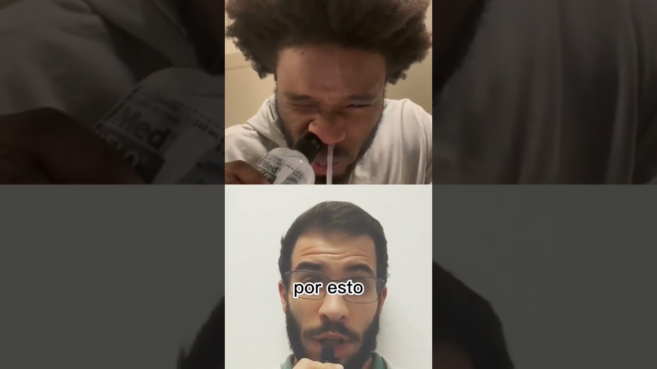 ¿Para que sirven los LAVADOS NASALES con agua de mar en la SINUSITIS