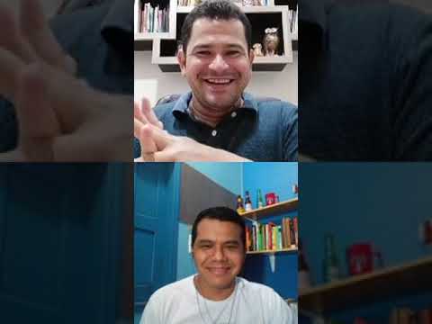 Diego Morpheu conversa com o Prof. Keully Barbosa sobre a turma de Estudo de Caso para a ALAP.