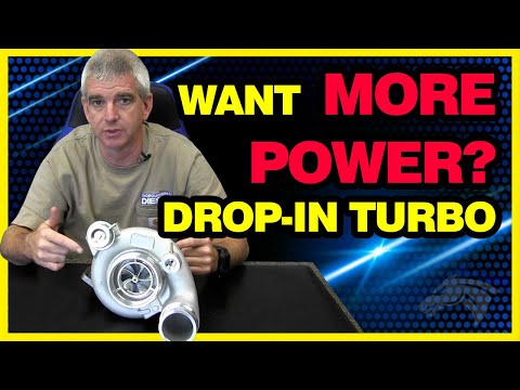 Drop-In Easy OEM Fit Stainless Diesel 5BLADE Turbo - 03-07 Dodge Cummins 5.9L = MORE POWER 💪#turbo