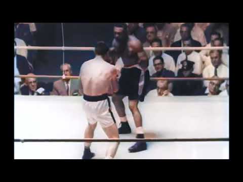 Archie Moore vs. Yvon Durelle 2 - 1959 in HD Colorized