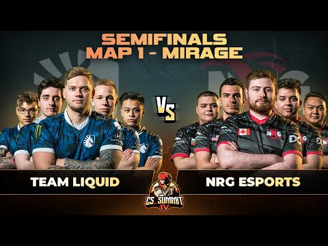 Liquid vs NRG, Map 1 Mirage - cs_summit 4: Semifinals