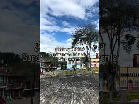 ¿Sabías que Tibirita, Cundinamarca, limita con La Capilla, Boyacá?