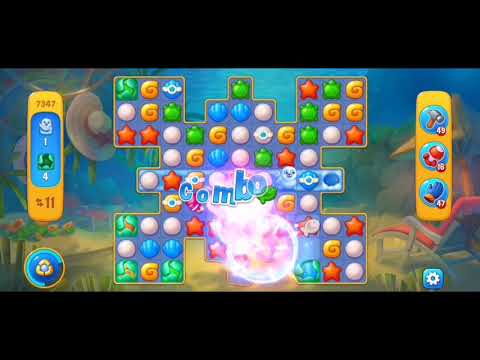 Fishdom 7347 Super Hard Level - NO 💣🧨💥