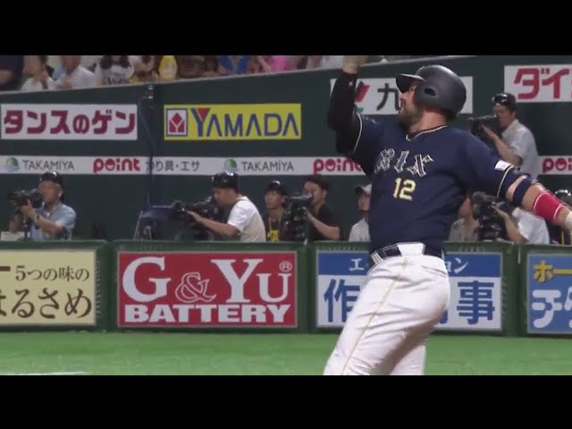 【4回表】バファローズ・マレーロにも一発!! 2本のアーチで勝ち越し成功!! 2017/7/5 H-Bs