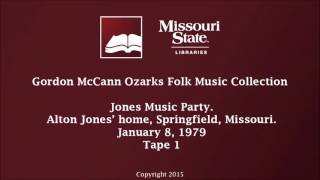 McCann: Jones Music Party, January 8, 1979