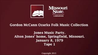 McCann: Jones Music Party, January 8, 1979