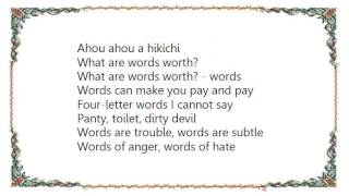 Chicks on Speed - Wordy Rappinghood Lyrics