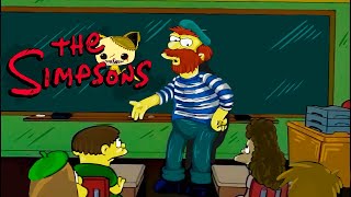 Willy enseña Frances - Los Simpson