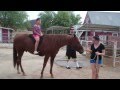 Charlene On Trusty Rusty