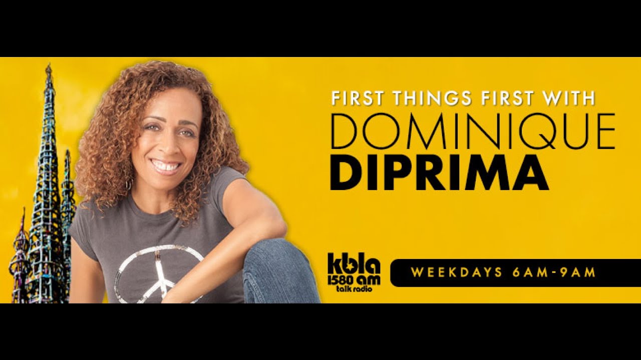 FIRST THINGS FIRST W/ DOMINQUE DIPRIMA - LIVE 8 AM