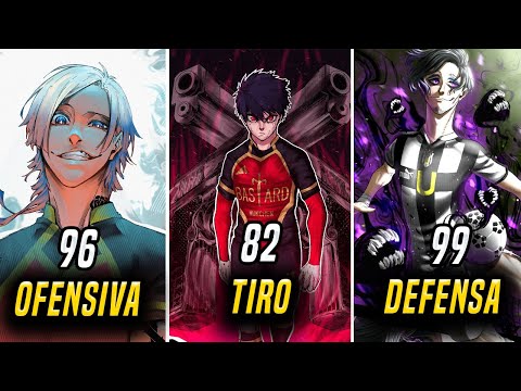 Los MEJORES Y PEORES jugadores estadísticamente en Blue lock