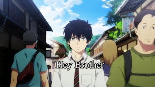 Cover art for Ao No Exorcist AMV Hey Brother