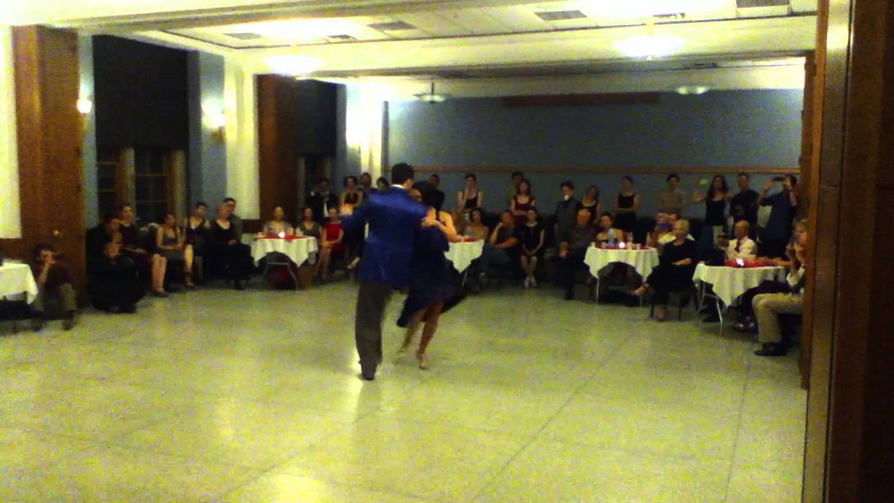 Jonny Lambert & Virginia Vasconi in Ann Arbor, Michigan Tango Performance 2 on 7/19/14