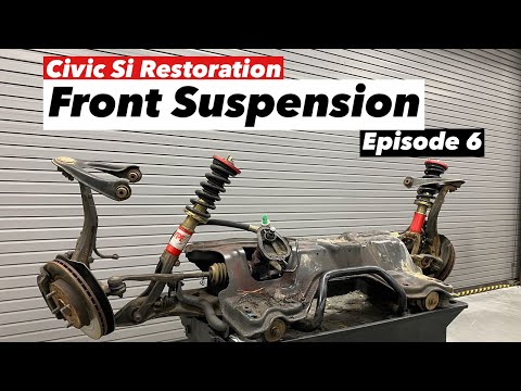 AHC EM1 Restoration Project - Refreshing & Powder Coating Subframe and Front Suspensions (Episode 6)