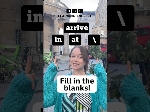 🤔 ‘arrive in’ Vs ‘arrive at’ Vs ‘arrive’ – what’s the difference? #shorts