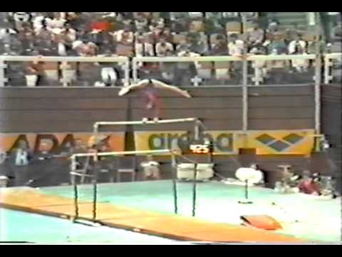 3rd T GDR Sylvia Rau UB - 1983 World Gymnastics Championships 9.900