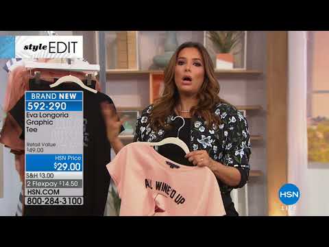 HSN | Eva Longoria Fashion Premiere 03.22.2018 - 10 PM