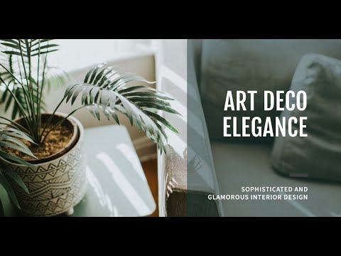 The elegance and glamor of Art Deco interior design. #decor #artdeco  #subscribe