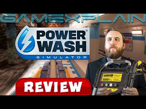 PowerWash Simulator VR review- the definitive power-washing experience