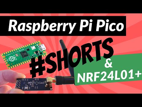 YouTube Thumbnail for Raspberry Pi Pico and nRF24L01 #Shorts