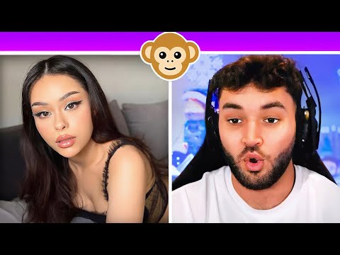 Adin Ross Flirts with Girls on Monkey!