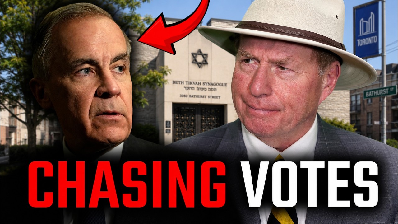 Mark Carney welcomed into a Toronto Jewish temple. Why?