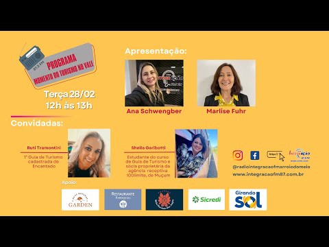 19º Programa Momento do Turismo no Vale