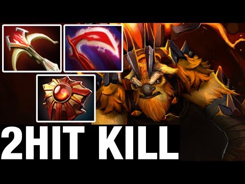 2HIT KILL - Aui_2000 Plays Earthshaker - Dota 2