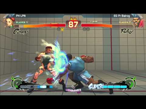 SSF4: EG PR Balrog vs PH LPN - Losers Finals - Lanhammer 2013