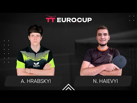 11:35 Andrii Hrabskyi - Nazarii Haievyi 13.08.2024 TT Euro.Cup Ukraine Master.  TABLE 4
