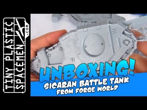 Unboxing & Review: Forge World Sicaran