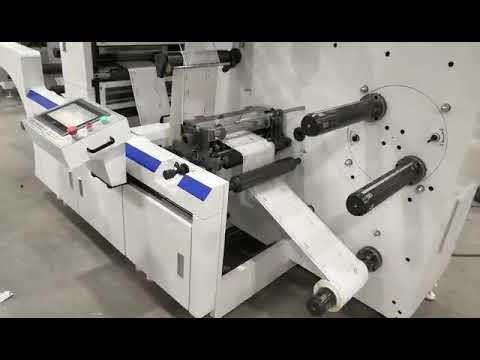 370 Intermittent die cutting slitting machine