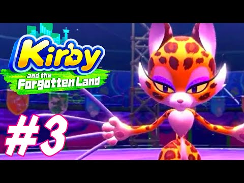 Kirby and the Forgotten Land - Gameplay Walkthrough 100% Completion PART 3