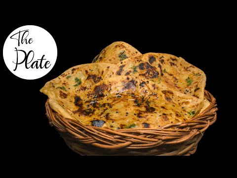 Whole Wheat Aloo Kulcha Recipe | No Maida, No Yeast Stuffed Kulcha | The Plate