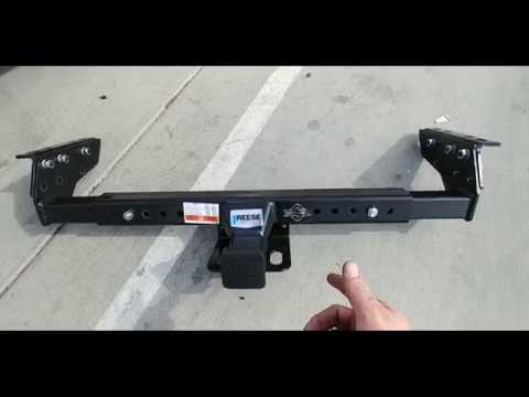 Tow hitch installed on the Astro van and dirtiest throttle body I've ever seen