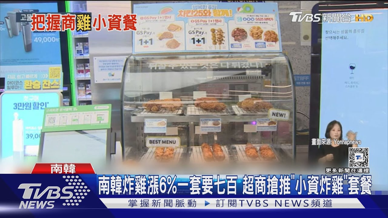 南韓炸雞漲6%一套要七百　超商搶推「小資炸雞」套餐