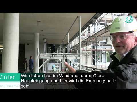 Baustellenrundgang RoMed Klinik und Inn-Salzach-Klinikum Wasserburg