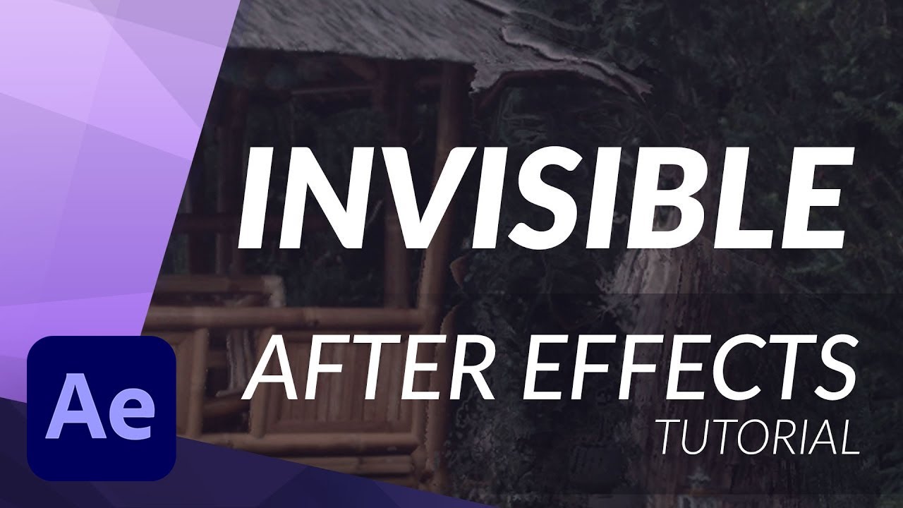 How to Become Invisible in After Effects