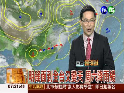 各地天晴溫度高 南部有零星降雨