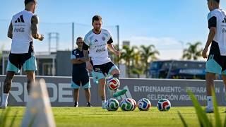 Download lagu Messi menjalani latihan pertama bersama Argentina untuk Piala Dunia 2026. mp3