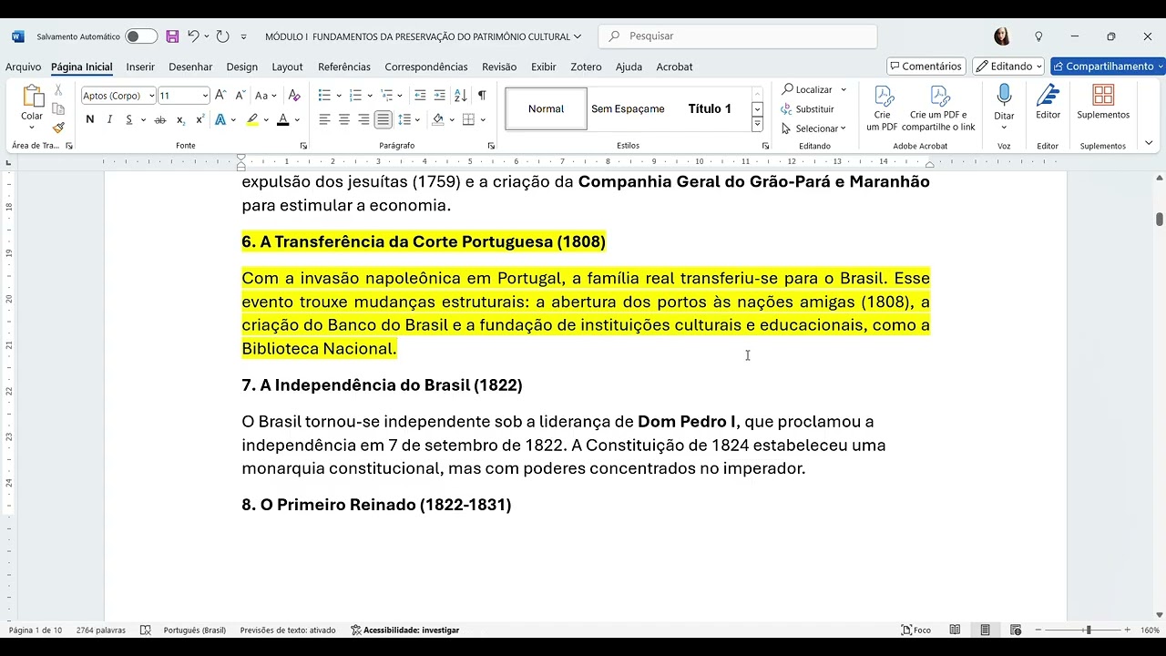 concurso IPHAN 2024  FUNDAMENTOS DA PRESERVAÇÃO DO PATRIMÔNIO CULTURAL